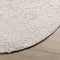 vidaXL - Vloerkleed - PAMPLONA - shaggy - hoogpolig - modern - Ø - 240 - cm - crèmekleur