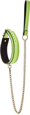 Dream Toys Leiband Radiant Collar And Leash Glow In The Dark Groen