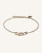 Rosefield Dames Armband - The Lois Liquid Waved Charm - BLWBG-J236