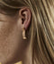 Rosefield Dames Oorbellen - The Lois Folded Charm - Rosé Goud - FCER-J225