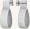 Rosefield Dames Oorbellen - The Lois Folded Charm - Zilver - FCES-J223