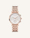 Rosefield The Gabby Dames Horloge - Rosé Goud Ø33mm - NWR-N91