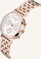 Rosefield The Gabby Dames Horloge - Rosé Goud Ø33mm - NWR-N91