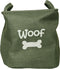 Rosewood canvas speelgoedmand woof bosgroen 33x27 cm