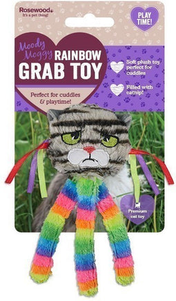 Rosewood - Moody Moggy Regenboog Grijpspeelgoed