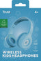 Trust Nouna - Draadloze Kids Headset - Volumebeperking - Cyaan