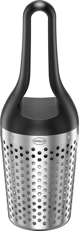 Rösle Keuken Kruiden ei met Mes - RVS/Kunststof - Ø8.5 cm - Zilver