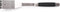 Rosmarino Blacksmith BBQ Grillborstel - BBQ accssoires - bbq accesoires - Barbecue Gereedschap - RVS - Geschikt voor alle typen grill - Handvat met beter grip - 42 cm