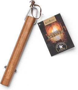 Rosmarino Blacksmith Opvouwbare Vleesspies - BBQ accessoires - bbq accesoires - barbecue tang - barbecue spies