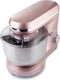Rosmarino Keukenmachine - Mixer met Mengkom Keukenmachine - Keukenmachines - Keukenmixer - Mixer met Mengkom 5.5L - Keukenmixer met Mengkom - 1400W - Inclusief Garde, Deeg- en Menghaak - Roze