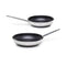 Rosmarino Pour & Cook Frying Pan Set - 24/28cm - Zilver / 24