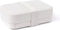 Amuse Lunchbox Large Oat - Brooddoos met Rekker – in Hoogte Verstelbaar – Vaatwasserbestendig – BPA-vrij - Lichtgrijs - 210 x 140 x 50 mm