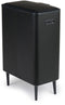 Umuzi Cleaning Prullenbak - 60L - Soft Close - 54x33x80 cm - Mat Zwart
