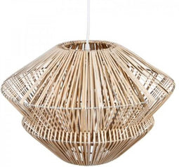 Rotan Hanglamp - Ø45 cm x h30 cm - Naturel Rotan