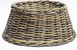 Rotan kerstboomhuls - 60 cm - Grijs