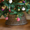 Rotan kerstboomhuls - 60 cm - Grijs
