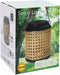 Rotan LED-Solarlamp 12x16 cm