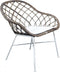 Rotan stoel Chair Grey