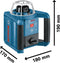 Rotatielaser GRL 300 HV set (IP54)