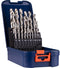 ROTEC 25 dlg. Geslepen Spiraalboren set Ø 1,0 t/m 13,0 - 0,5 mm oplopend