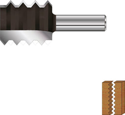 ROTEC HM VERLIJMFREES 'V' Ø35X40 MM S12 - 272.34.3500