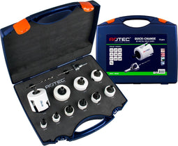 Rotec Quick-Change 6kt MP Gatz.set Electricien 13dlg 22-76mm