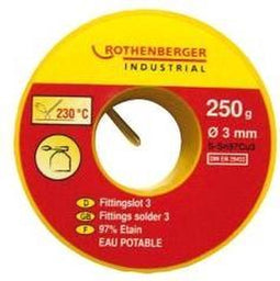 Rothenberger Fittingsoldeer 3mm 50g