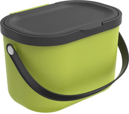 Rotho - Afvalbak - Compostemmer - biologische afvalbakje - 3,2 L - Lime