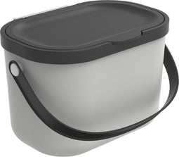 Rotho - Afvalbak - Compostemmer - biologische afvalbakje - 3,2 L - Wit