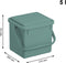Rotho - groenafvalemmer - compostbak - 5 l bio - groen