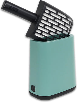 Rotho Mypet Cleaning Set 16.2 x 9.1 x 29 cm - Kattenbak - Groen&Antraciet