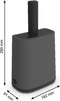 Rotho Mypet Cleaning Set 16.2 x 9.1 x 29 cm - Kattenbak - Antraciet&Antraciet