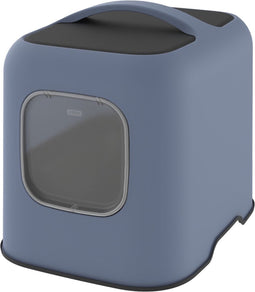 Rotho Mypet Kattenbak Biala 51 x 39.5 x 44.3 cm - Kattentoilet - Blauw & Antraciet