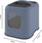 Rotho Mypet Kattenbak Biala 51 x 39.5 x 44.3 cm - Kattentoilet - Blauw & Antraciet