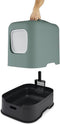 Rotho Mypet Kattenbak Biala 51 x 39.5 x 44.3 cm - Kattentoilet - Groen & Antraciet
