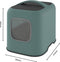Rotho Mypet Kattenbak Biala 51 x 39.5 x 44.3 cm - Kattentoilet - Groen & Antraciet