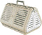 Rotho - Opvouwbare Dieren Transportbox CARRIER Cappuccino