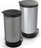 Rotho Paso Pedaalemmer - 30 l - Kunststof - Zilver Metallic