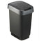 Rotho Twist Afvalbak - 10L - 24,8x18,1x33cm - Donkergrijs