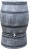 Roto 240 liter Grijs Voordeelset - Regenton - Houtlook - Bewatering - Complete Regenton Set