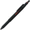 rOtring 300 3-in-1 Multipen | balpen en vulpotlood | 0,5mm potloodpunt | Balpenpunten met zwarte en rode inkt | Zwarte behuizing