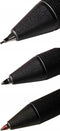rOtring 300 3-in-1 Multipen | balpen en vulpotlood | 0,5mm potloodpunt | Balpenpunten met zwarte en rode inkt | Zilveren behuizing