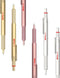 rOtring 600-balpen | medium punt | zwarte inkt | gouden behuizing | navulbaar