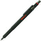 rOtring 600-balpen | medium punt | zwarte inkt | groen behuizing | navulbaar