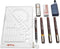 Rotring Rapidograph College set van 3 stuks