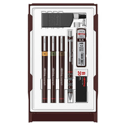 Rotring - Tekenset isograph college 0.2-0.3-0.5mm