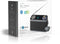 Nedis RDDB5200BK - DAB+ / FM-radio - Bluetooth en 40 voorkeurszenders - Zwart