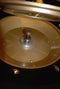 Roulette bak 52 cm.Zwart Hout MDF/ kogel