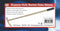 Roulette hark 60 cm. telescoop metaal/hout