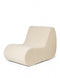 Rouli Center Module Pure Bouclé - Off-white